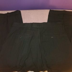 Perry Ellis Pleated Cuffed Dress Pants 34x30